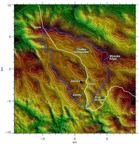 proposed borders of the darkness conservation area